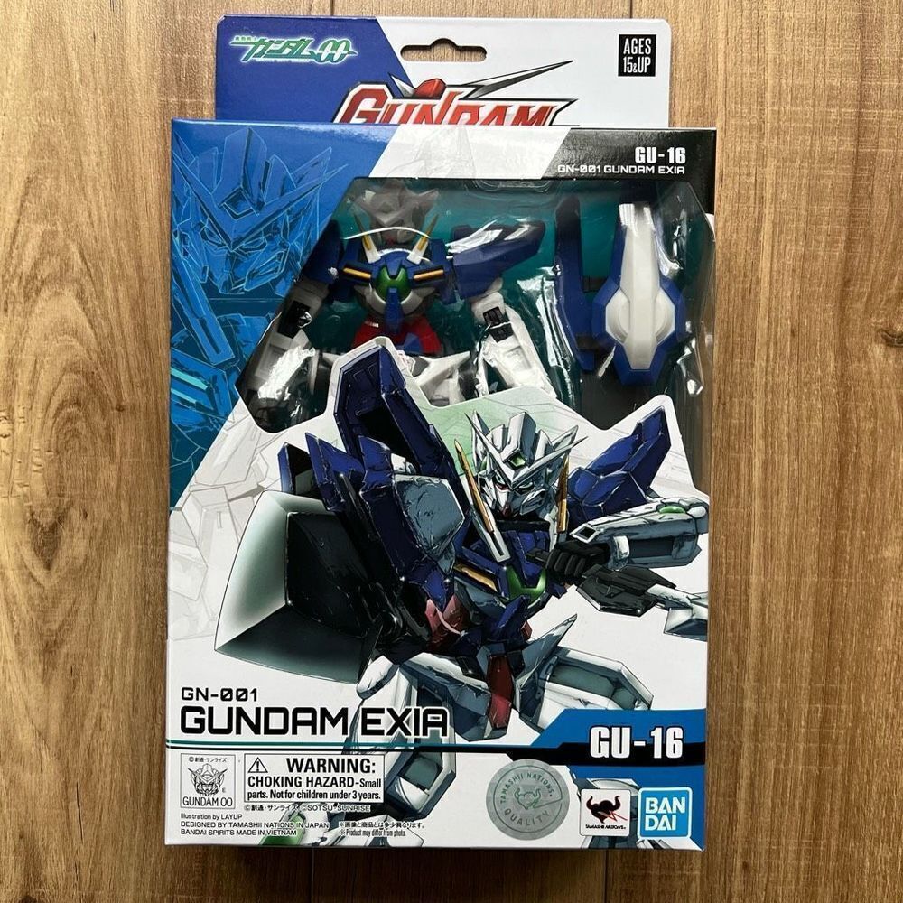 Gundam Universe GU-16 GN-001 Exia Gundam 6" action figure Bandai